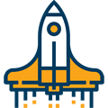 Ready, Set, Go! A spaceship launching